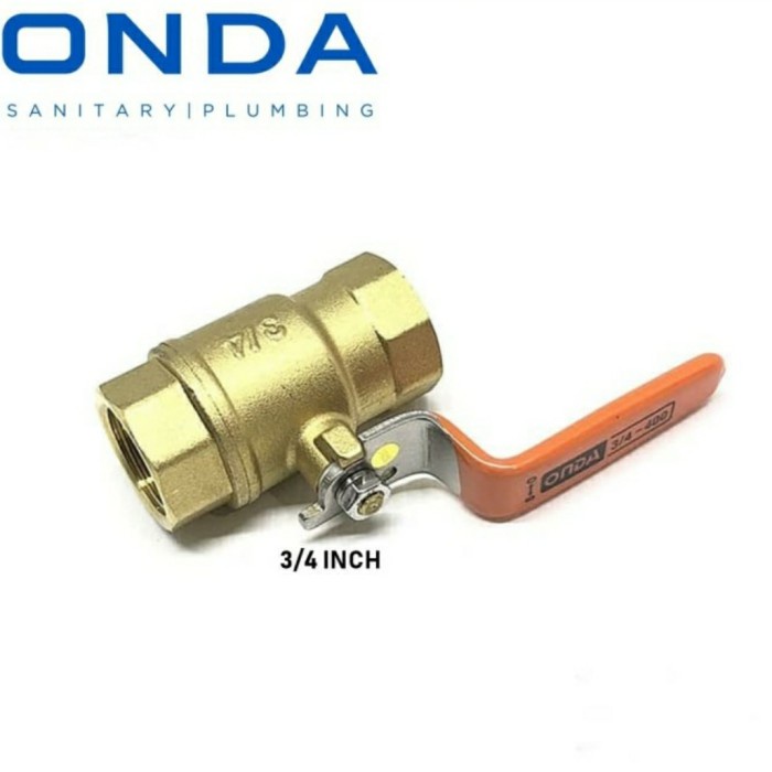 ] Ball Valve 1 inch Onda / Ball Valve 1" Kuningan / Kran Air