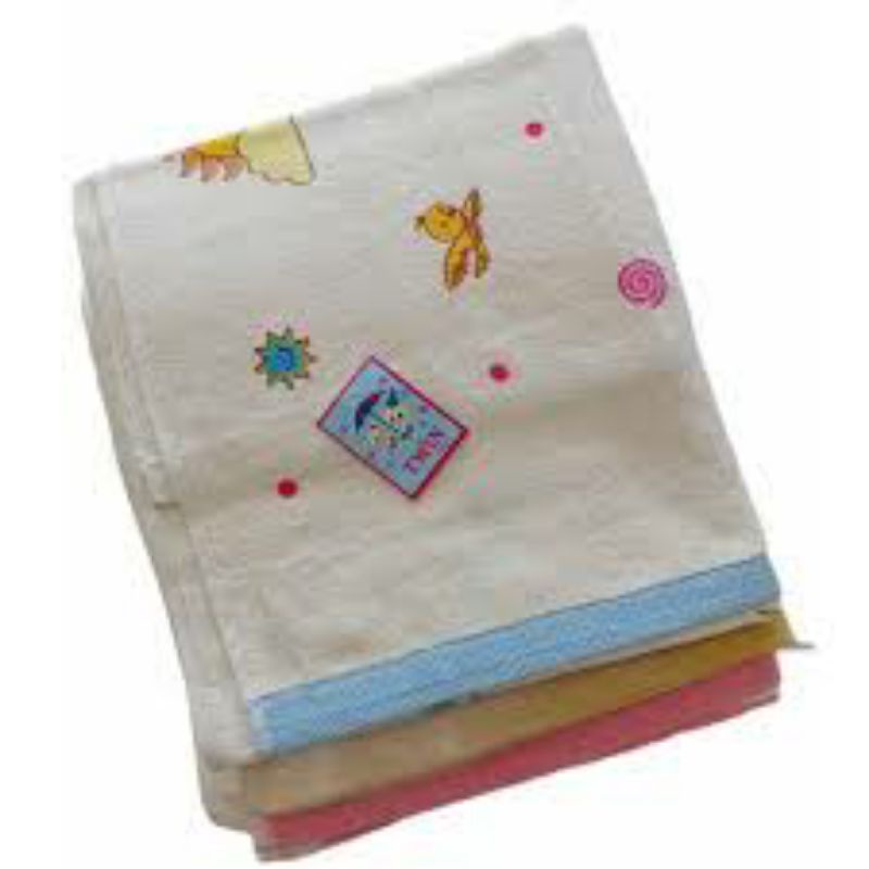 Handuk Mandi Bayi MicroFiber 100x50cm Lembut(populer bayi)