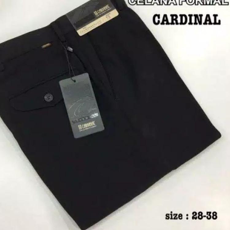 ⇂ Celana kain Cardinal Formal Pria27-44/Celana kain slim Pria 27-44/Celana kain kerja Pria halus 27-