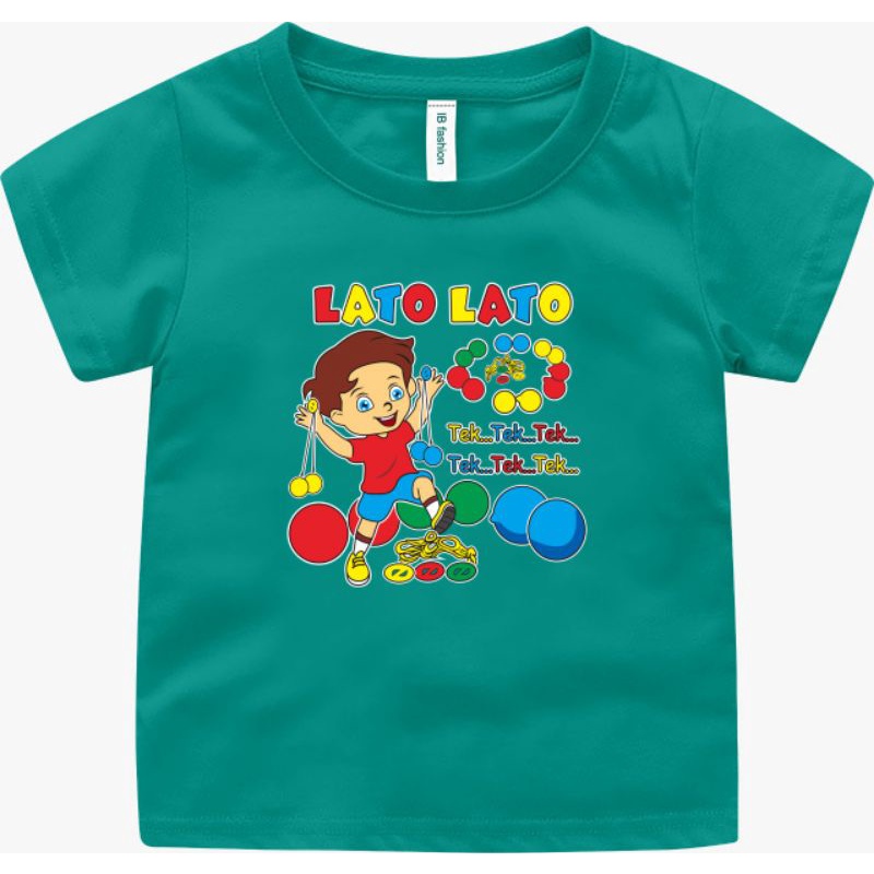 ((IB))KAOS ANAK2 UNISEX/LATO LATO DIGITAL SABLON