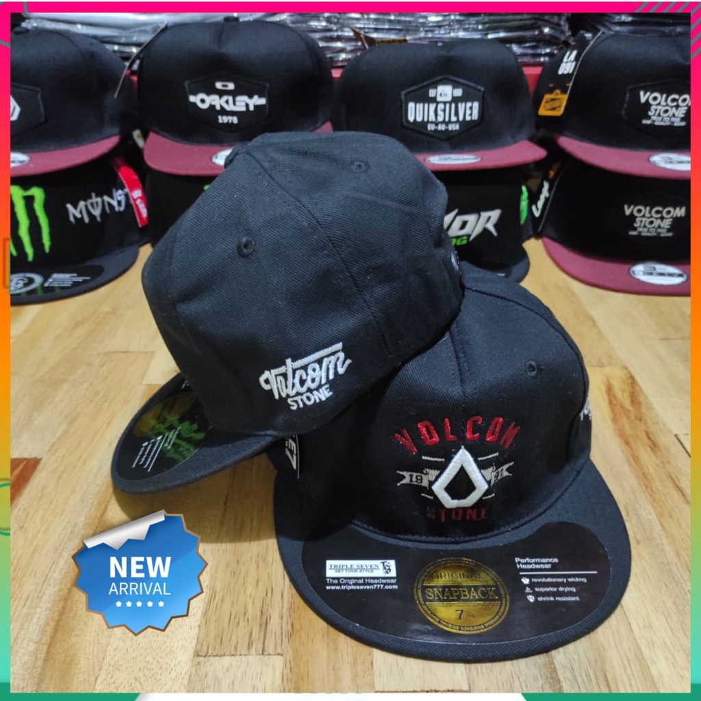Topi Pria Snapback Bordir Distro Topi Hip hop Pria Topi Ny Pria Bordir  Topi Hitam Caps ToTopi Pria 
