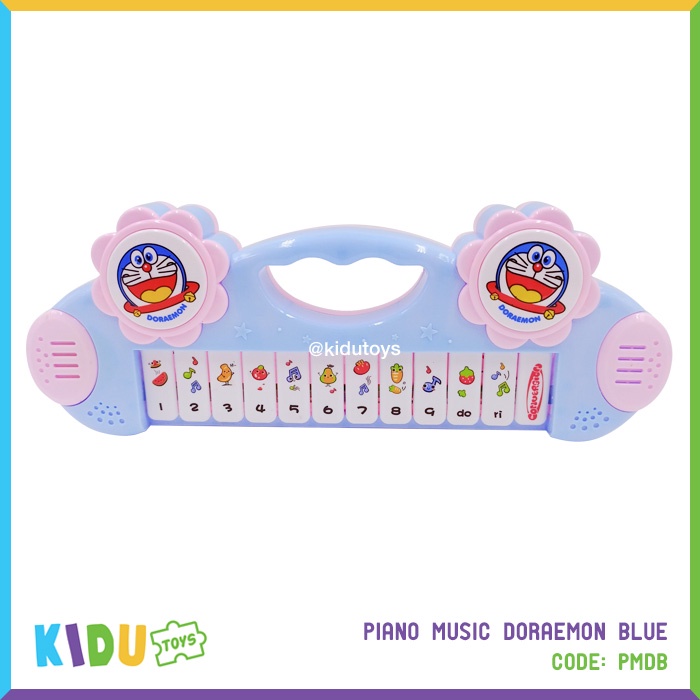 Mainan Anak Piano Music Doramon Mainan Edukasi Musik Piano Murah Kidu Toys