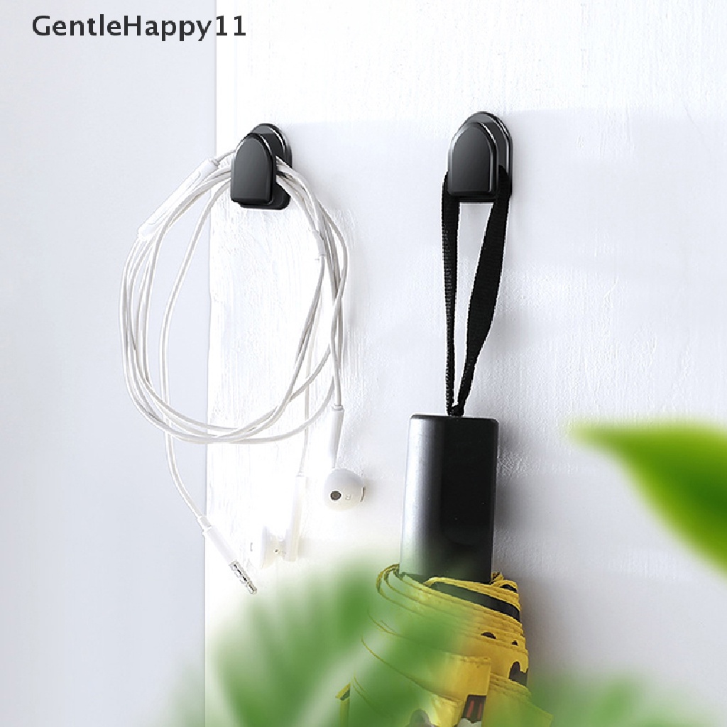 Gentlehappy 10Pcs Car Hook Organizer Penyimpanan Untuk Kabel USB Penyimpanan Kunci Perekat Diri Dinding Kait Gantungan Auto Pengikat Klip Dashboard Mobil Mini Hooks id