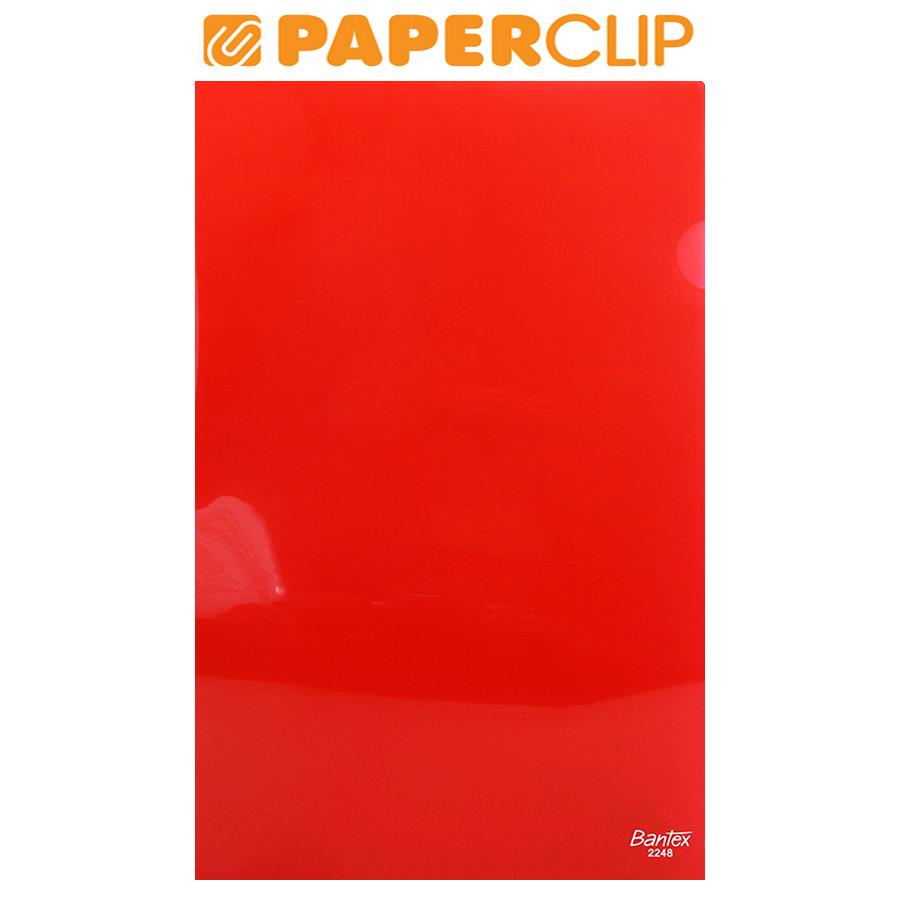 

CLEAR SLEEVES BANTEX FOLIO 2248 09 RED 6S