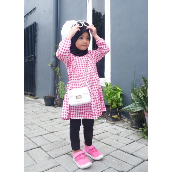 tunik anak, tunik naza by dhily hijab