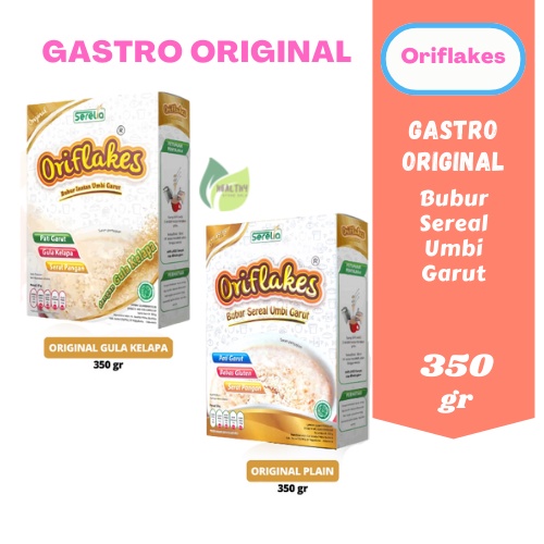 

[002] Oriflakes - Bubur Instan Umbi Garut Rasa Orginal Plain 350gr