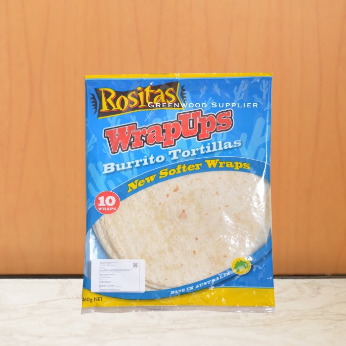 

Past Rositas Burrito Tortilla (460G - 10 Lembar)