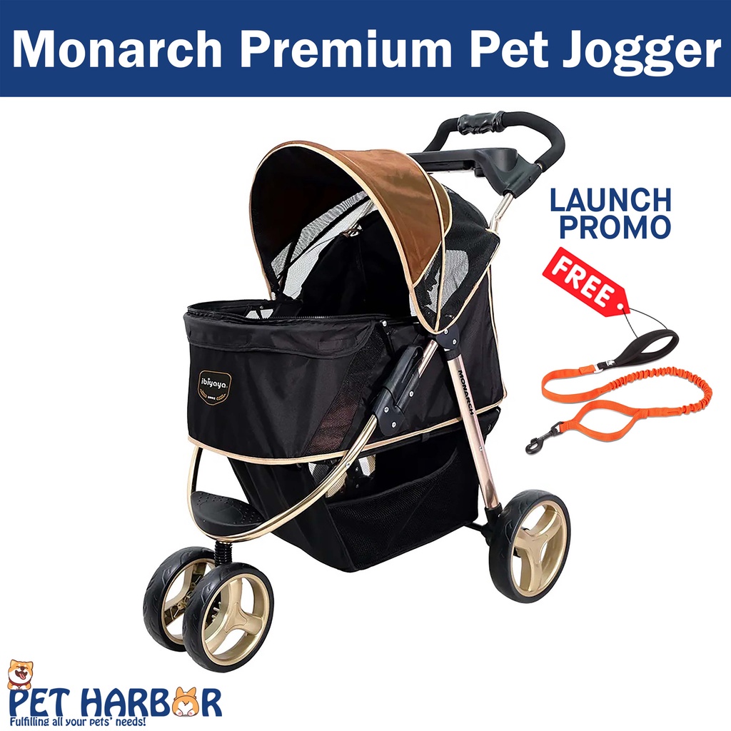 Jual IBIYAYA Stroller Monarch Premium Pet Jogger Dog Stroller