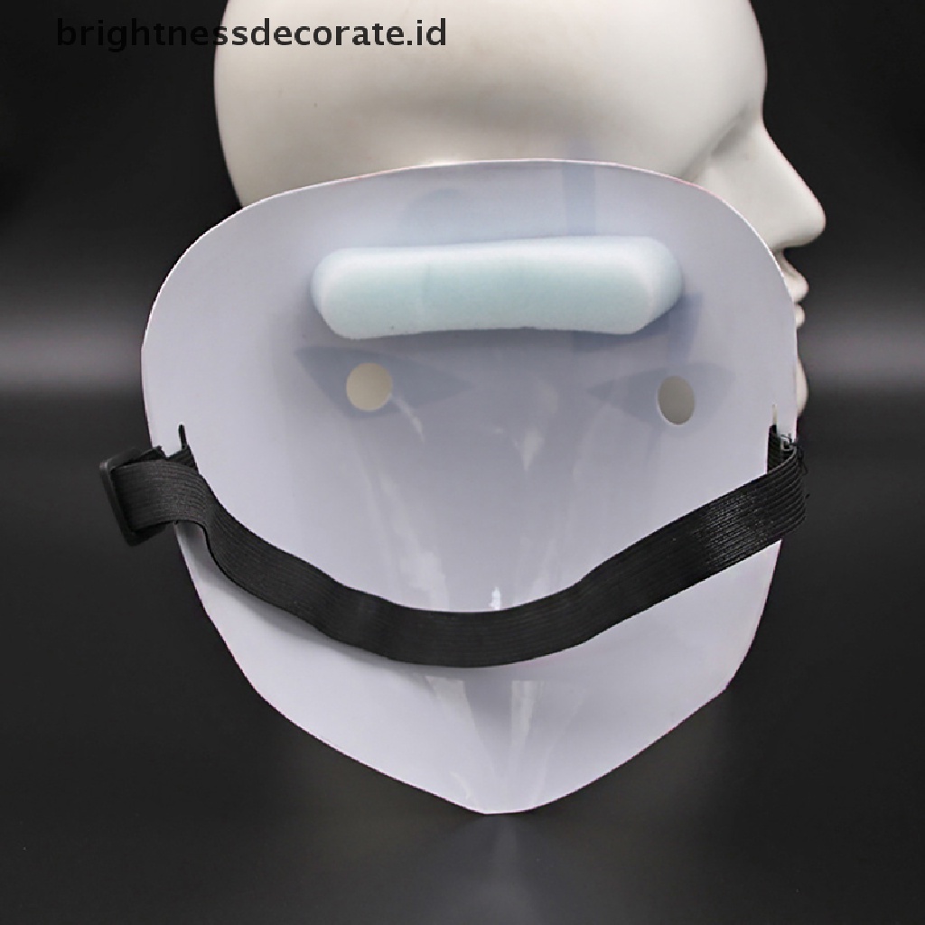 [Birth] Anime Black Bullet Hiruko White Mask Helm Cosplay Kostum Props Hadiah Halloween [ID]