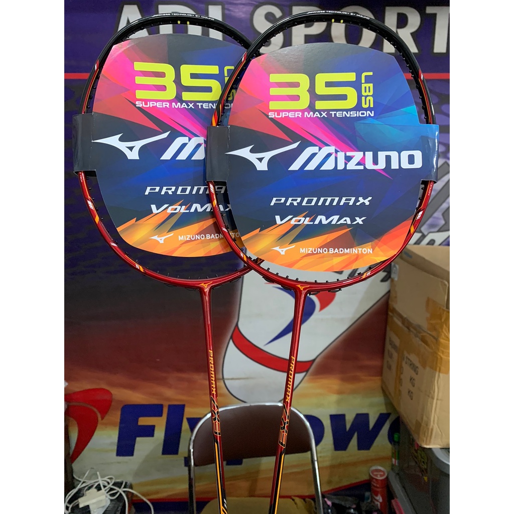 RAKET BULUTANGKIS / BADMINTON MIZUNO PROMAX pro max ZX3 ZX 3 tarikan 33  Original 100% RACKET ONLY