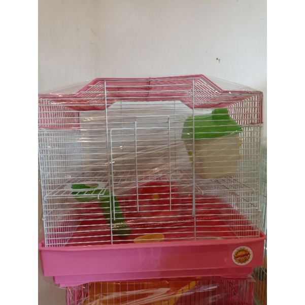 Kandang hamster octagon 2 tingkat