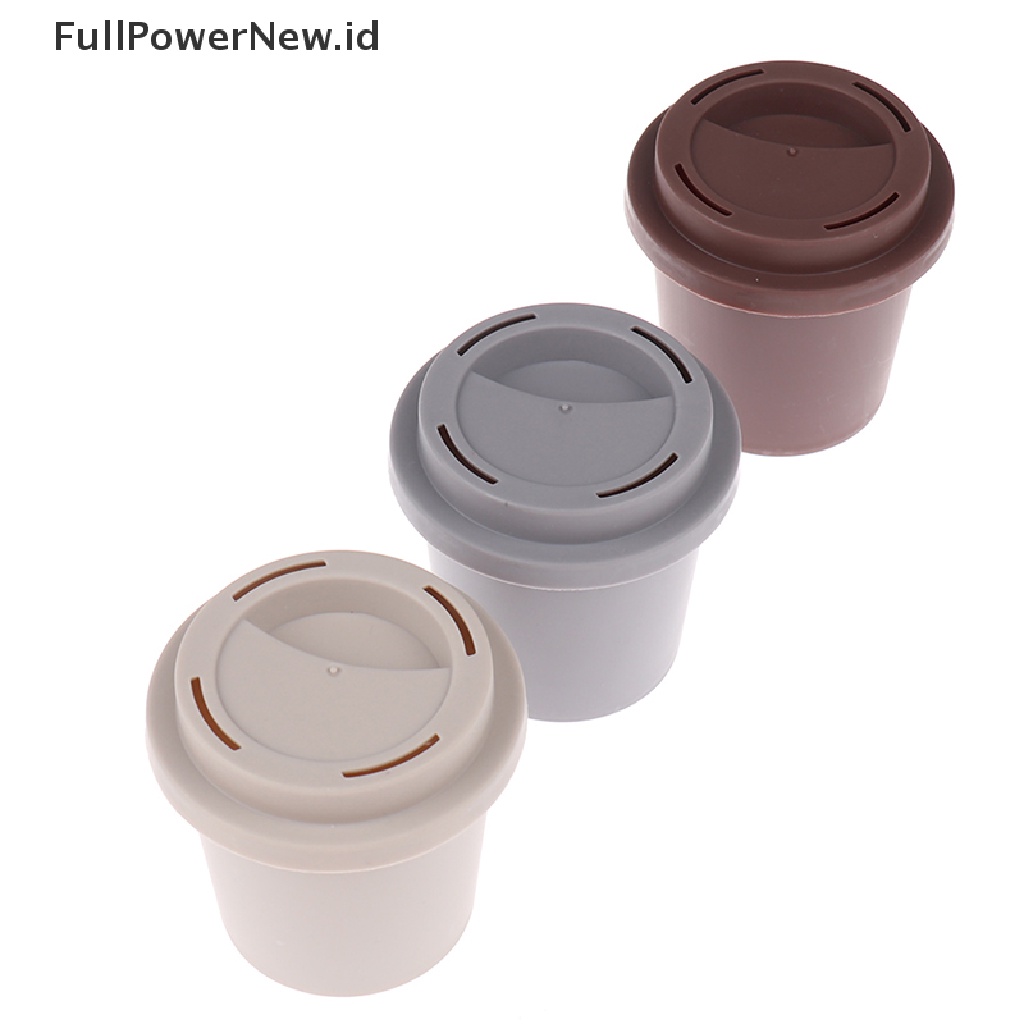 Power Gelas Kopi Spons Stand Tempat Penyimpanan Makeup Puff Holder Kosong Kosmetik Dry Box ID
