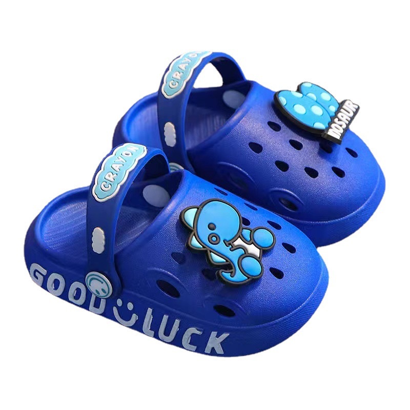 Sepatu Sendal Anak Dino Anak Laki Laki Anak Perempuan Unisex Sendal Karet Anti Slip Baim Kodok Crocs T13