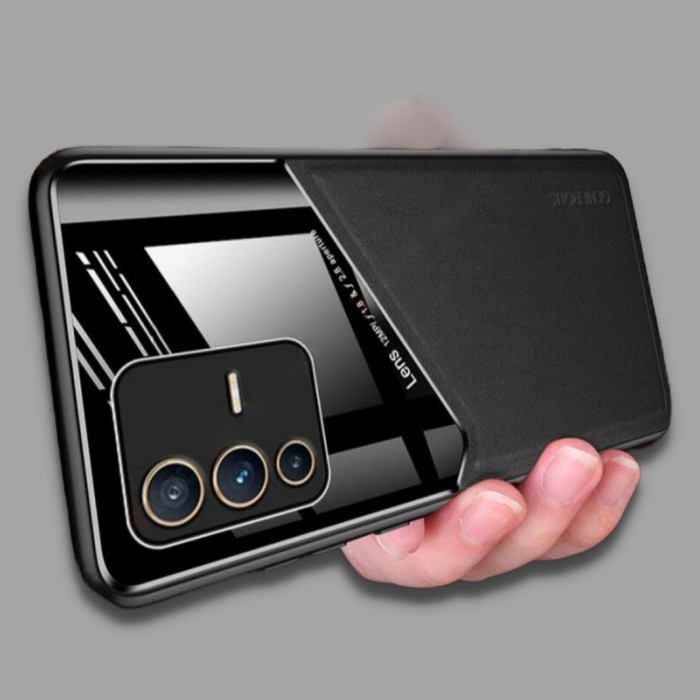 Casing Vivo V23 V 23 5G SoftCase Pelindung Magnetik Lembut Mewah Cover