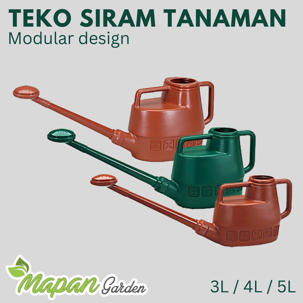 Alat siram air pot tanaman bunga 3 4 5 liter gembor teko watering L