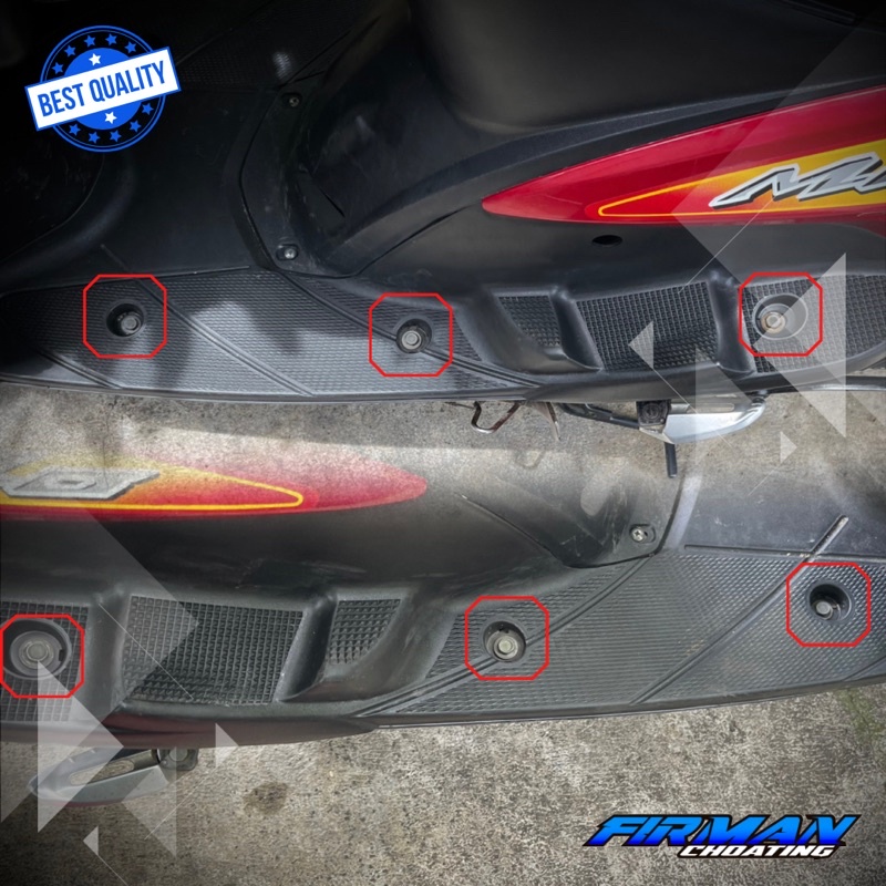 Probolt baut dek dasboard pijakan kaki mio sporty smile garnis (Harga 6biji)