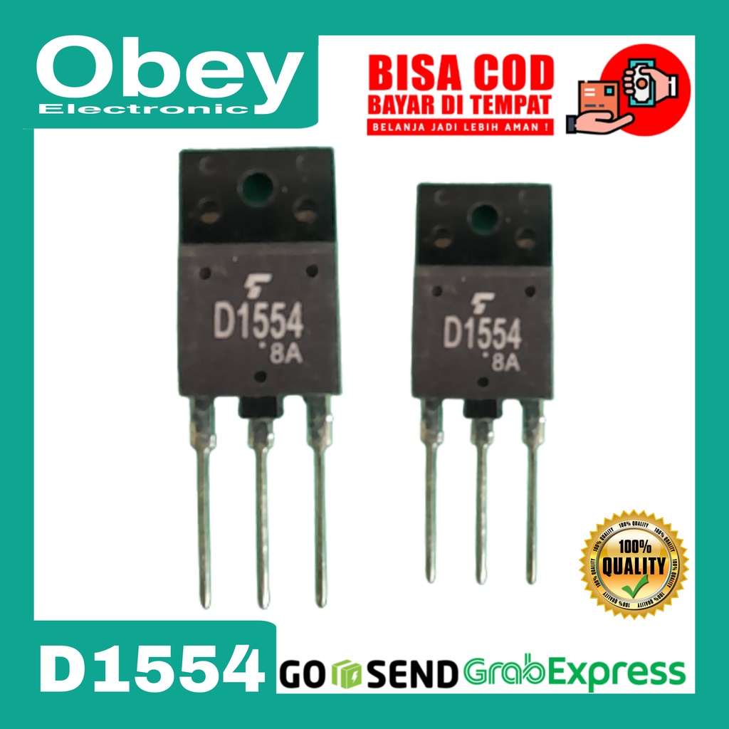 Transistor D1554/D 1554 Original