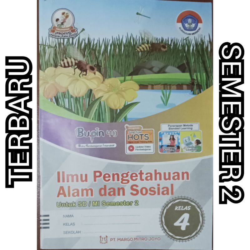 

LKS Ilmu pengetahuan alam dan sosial untuk SD/MI kelas 4 semester 2