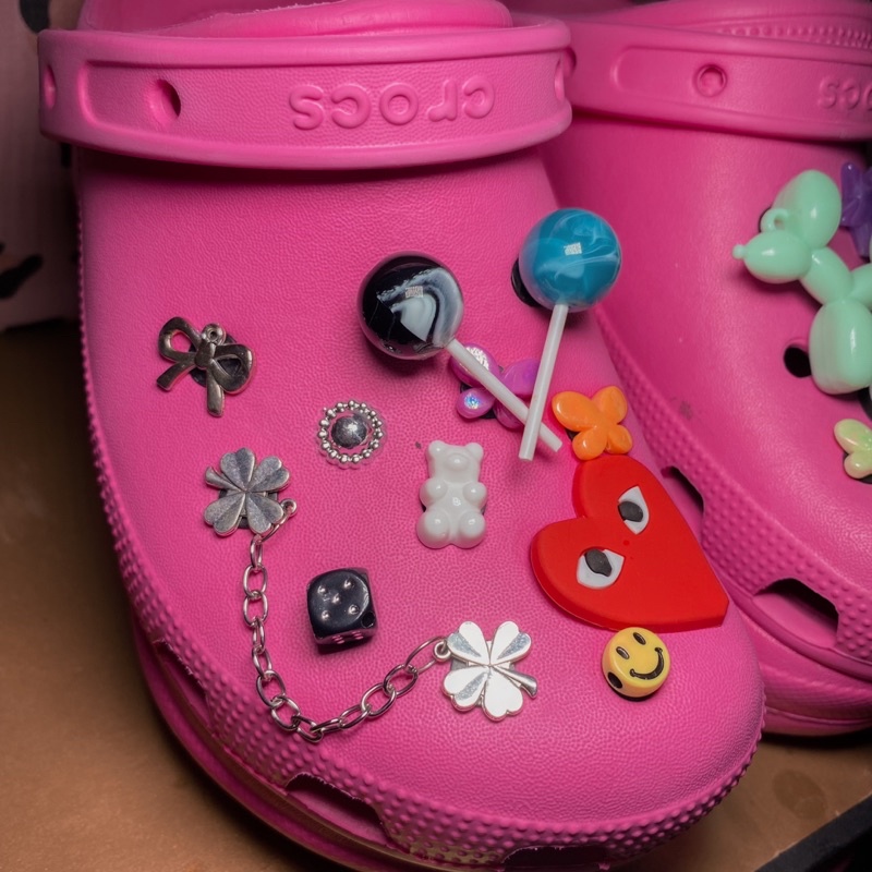 Jibbitz Crocs Charm / Hiasan Tempelan Crocs LABUBU (Marble)