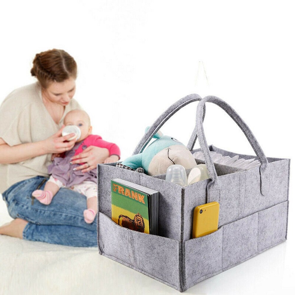 Tas Penyimpanan Popok Bayi Perlengkapan Baby Diaper Caddy Organizer Bag