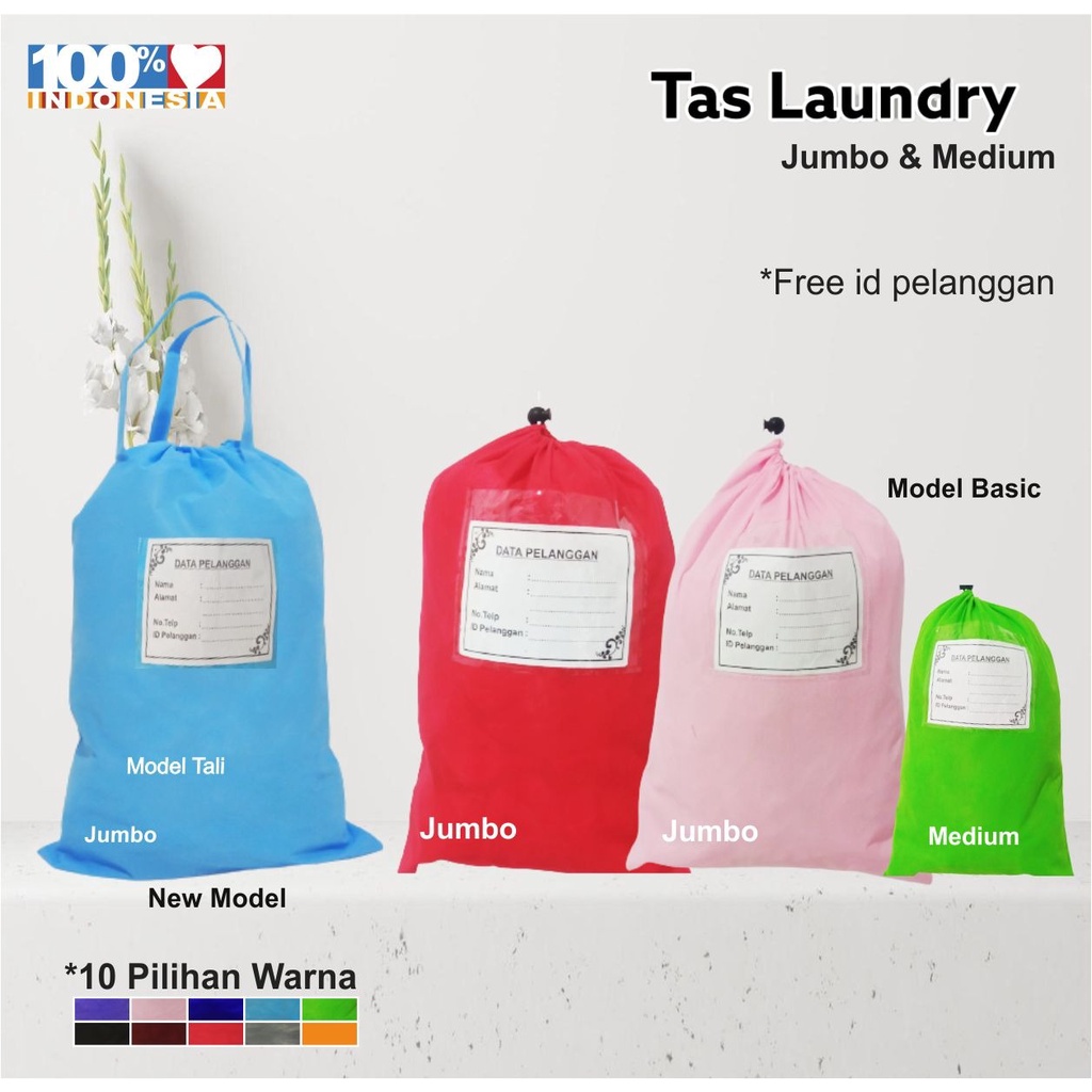 Jual Tas Laundry Jumbo Laundry Bag Tas Laundry Non Wooven Tas Spundbund Besar Shopee