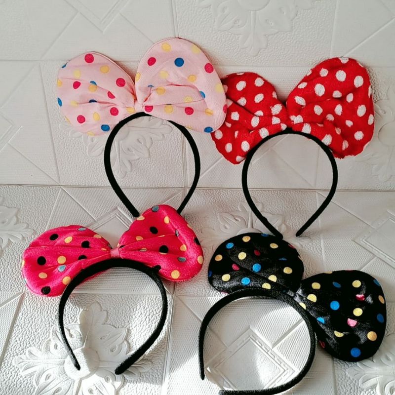 bando mickey mouse Besar / bando telinga mickey