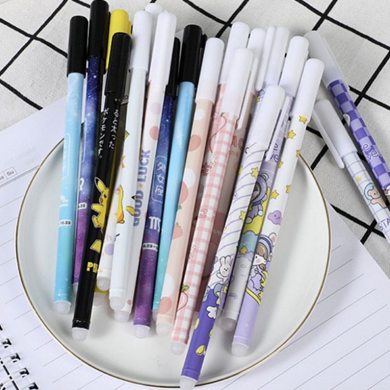 

Pulpen Gel bisa dihapus - Erasable Gel Pen Ballpoint Pena bisa di hapus Alat Tulis Sekolah Kantor
