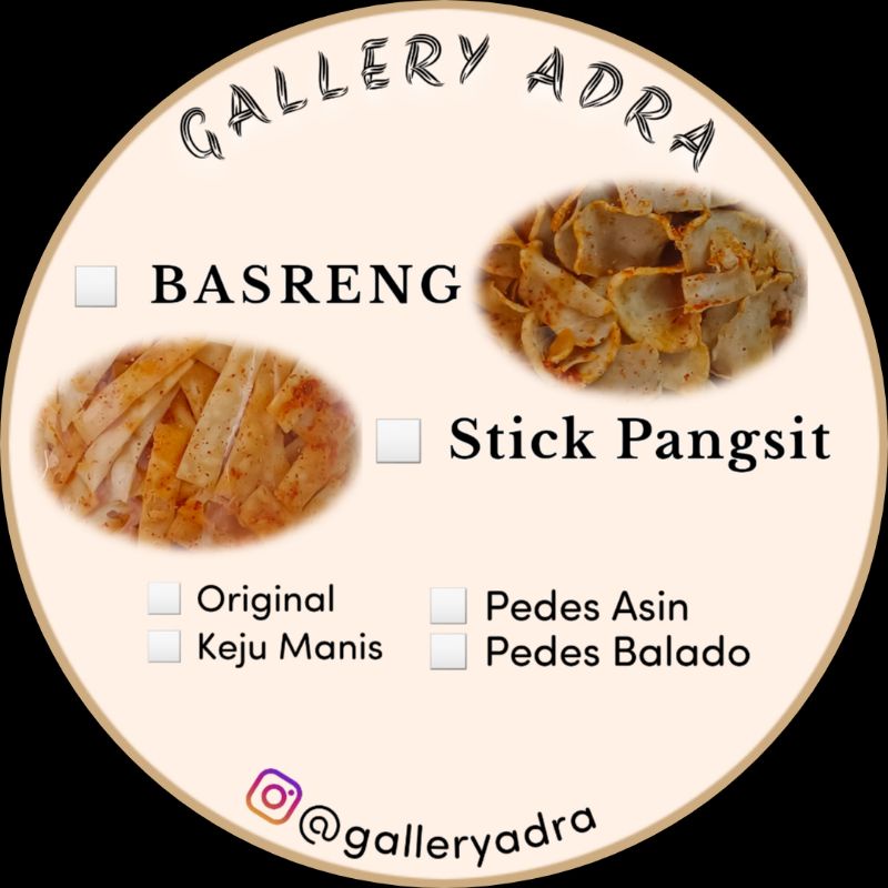 

stick pangsit