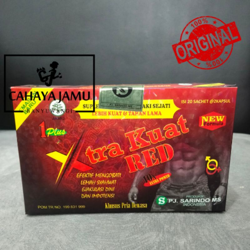 

Xtra Kuat Red Kapsul kuat isi 20 sachet