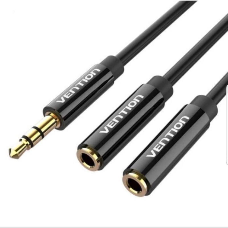 Vention BBWBY 3.5mm Male to Dual 3.5mm Female Stereo Cable Splitter