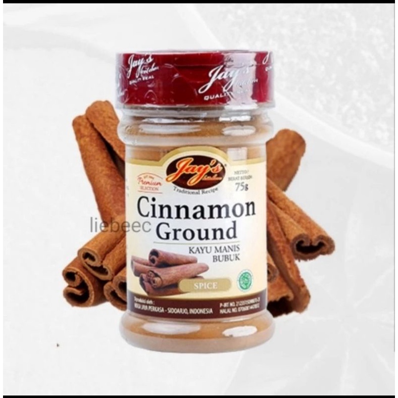 

Jay's Cinnamon Ground / Jays Kayu Manis bubuk / serbuk
