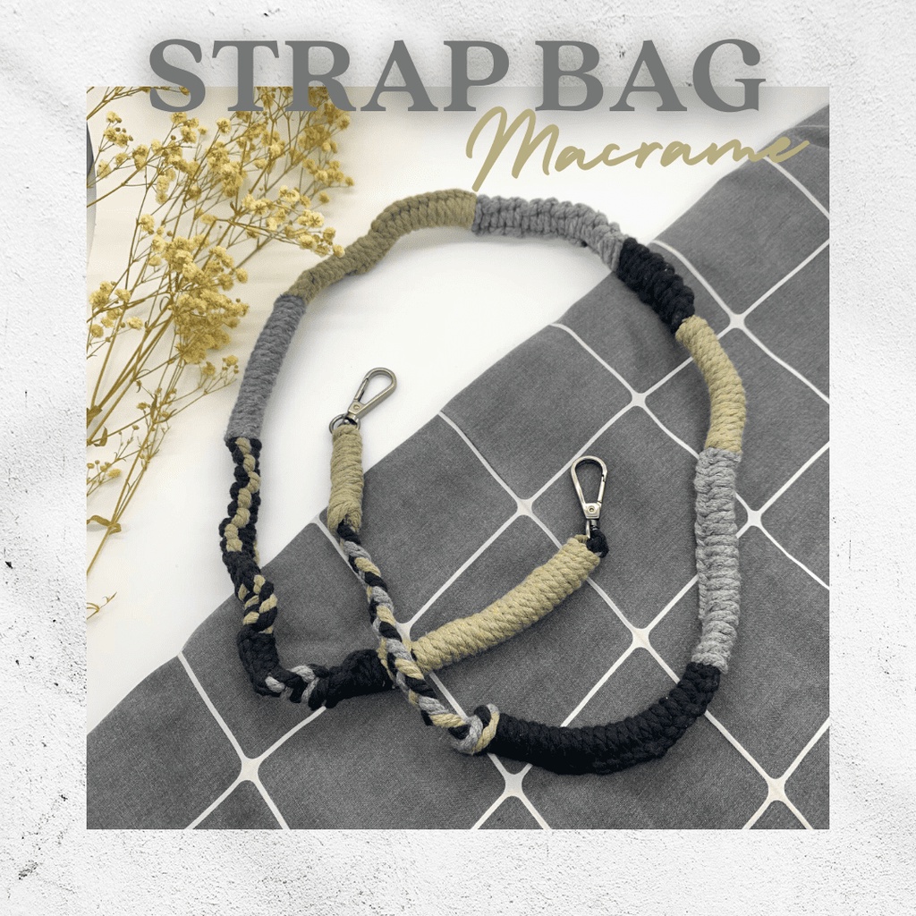 Strap Bag Macrame || Tali Strap Bag Macrame