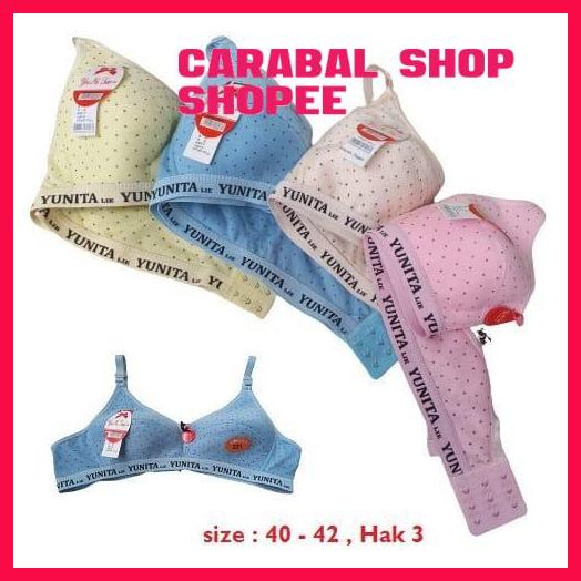 SPORT BRA BH LORINA YUNITA TANPA KAWAT/BUSA REMAJA NYAMAN DIPAKAI HIGHT CLASS 