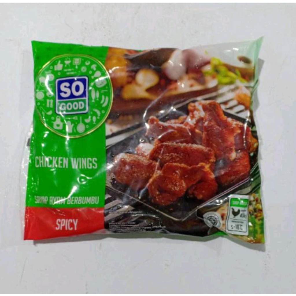 

So Good Spicy Wing 400gr