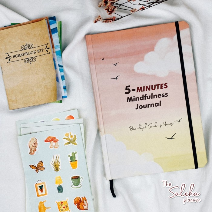 

5 Minutes Mindfulness Journal The Saleha Planner