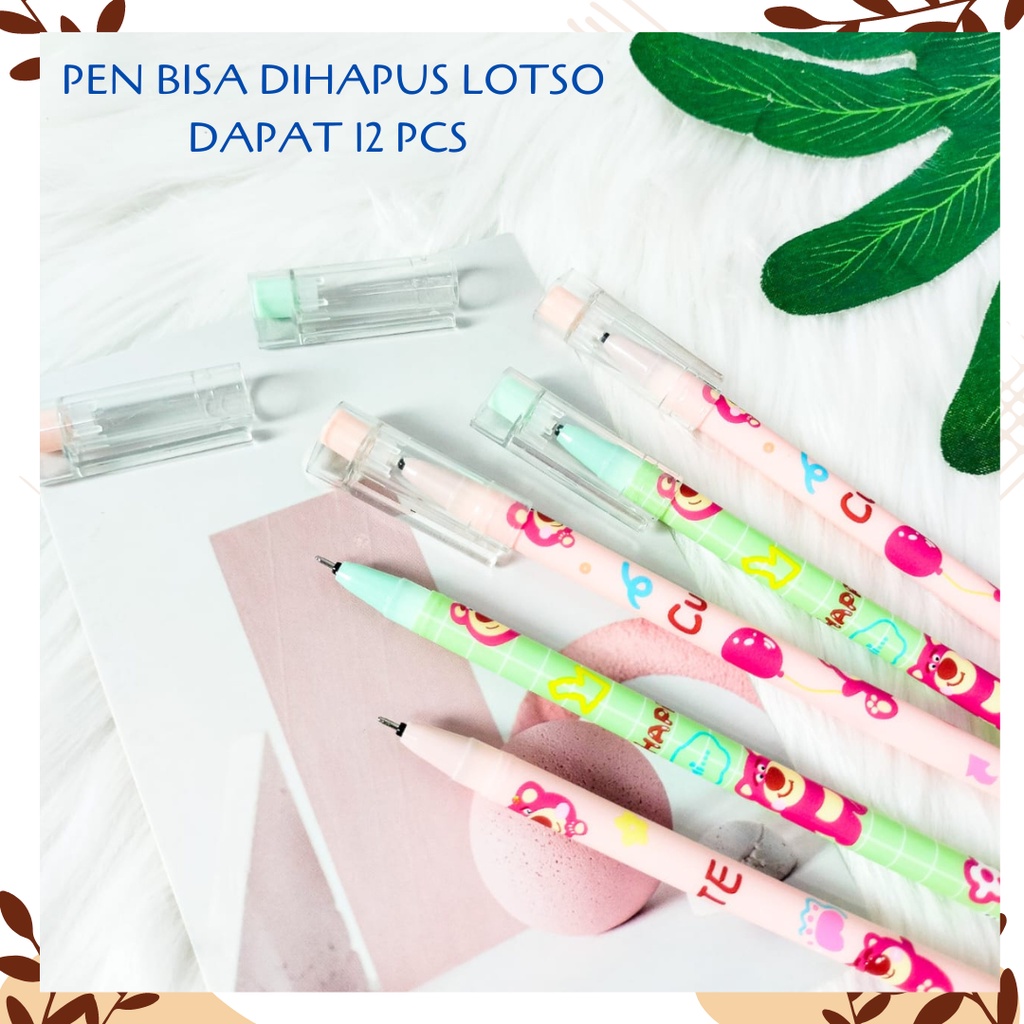 

SELUSIN PEN DAPAT 12 PCS KARAKTER LOTSO PEN LOTS-O' ALAT TULIS BOLPOIN UNIK IMUT MURAH PEN GEL KARAKTER LUCU MURAH PENA