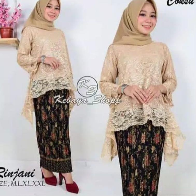 ATASAN KEBAYA BROKAT JUMBO LD 130/KEBAYA MODERN/KEBAYA WISUDA/BAJU/GAMIS/TUNIK/KEBAYA PESTA/KEBAYA {