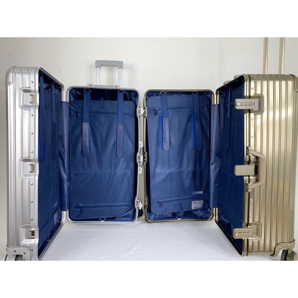 full aluminum koper jumbo big size 30inch trunk TSA lock premium quality
