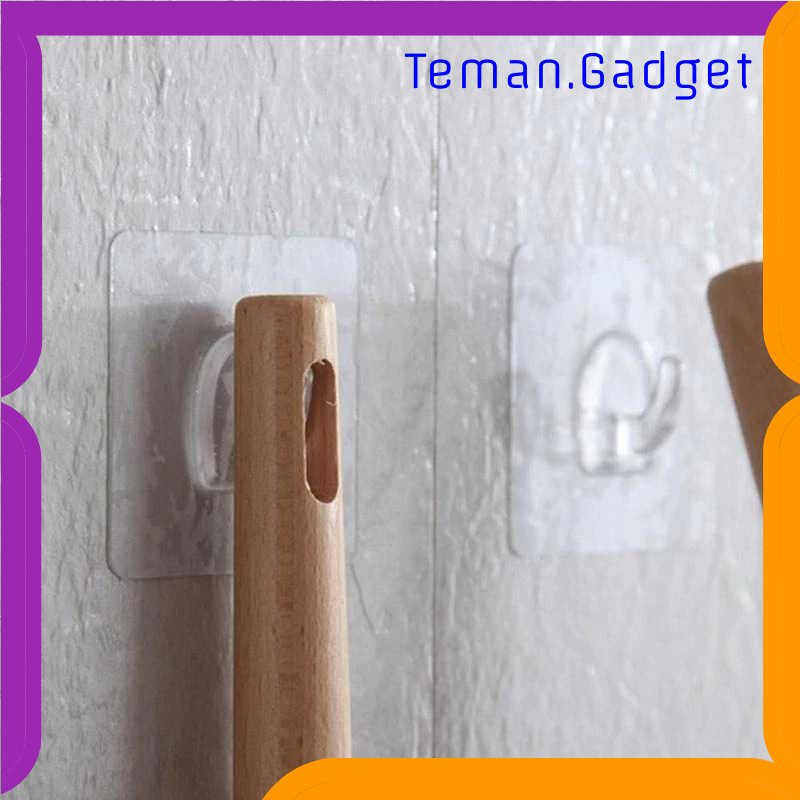 TG-RAK KITPIPI Rak Gantungan Hook Wall Hanger Organizer Adhesive 5 PCS - TC21