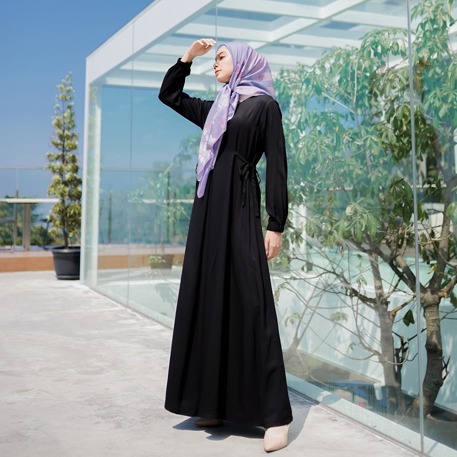 Ayunda Dress Casual Fashion Muslim bahan Crincle Airflow