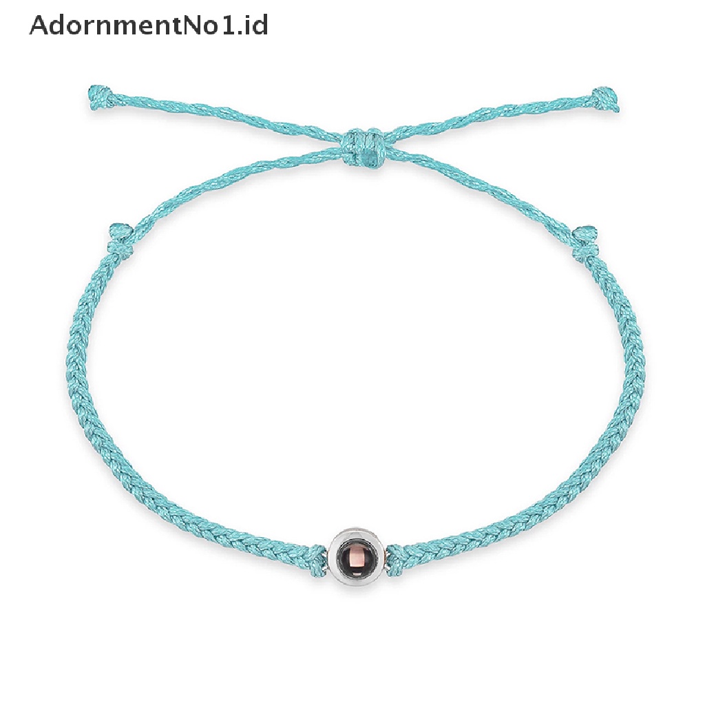 [AdornmentNo1] Gelang 100bahasa I Love You Gelang Kepang Anti Karat [ID]