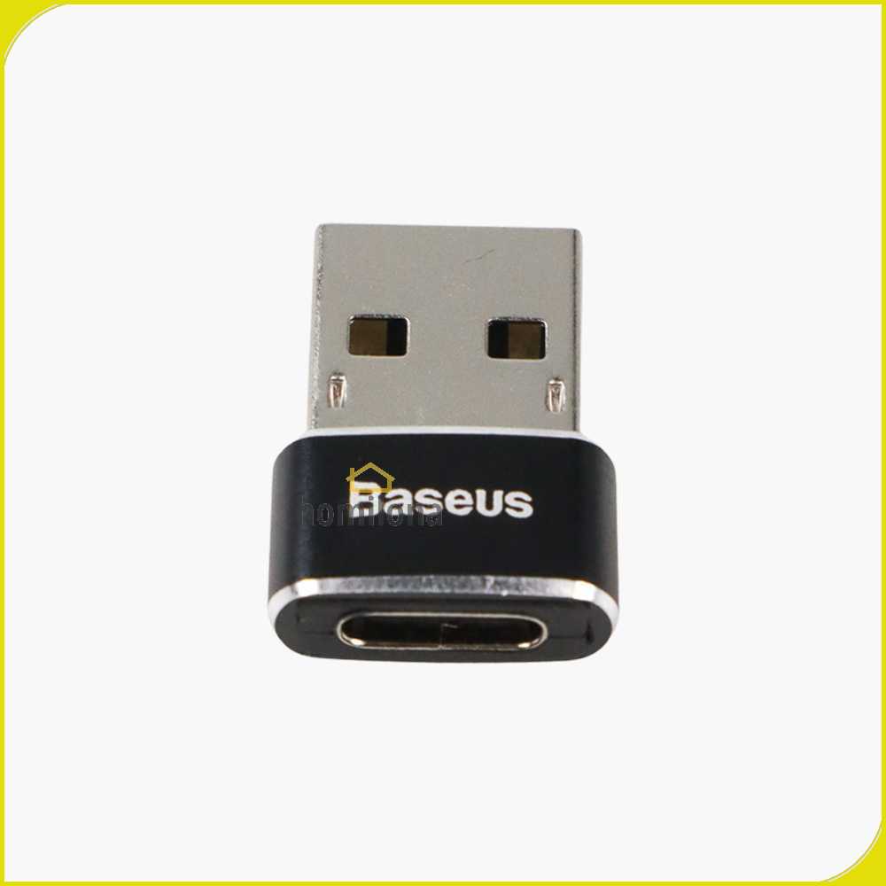 Baseus USB Type C Female to USB Adapter - CAAOTG-01 - Black