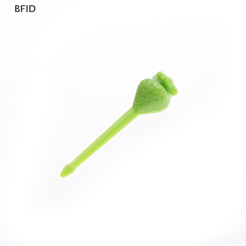 [BFID] 8pcs Garpu Kue Permen Warna Mini Fruit Snack Dessert Fork Untuk Pesta Fruit Pick Decor [ID]