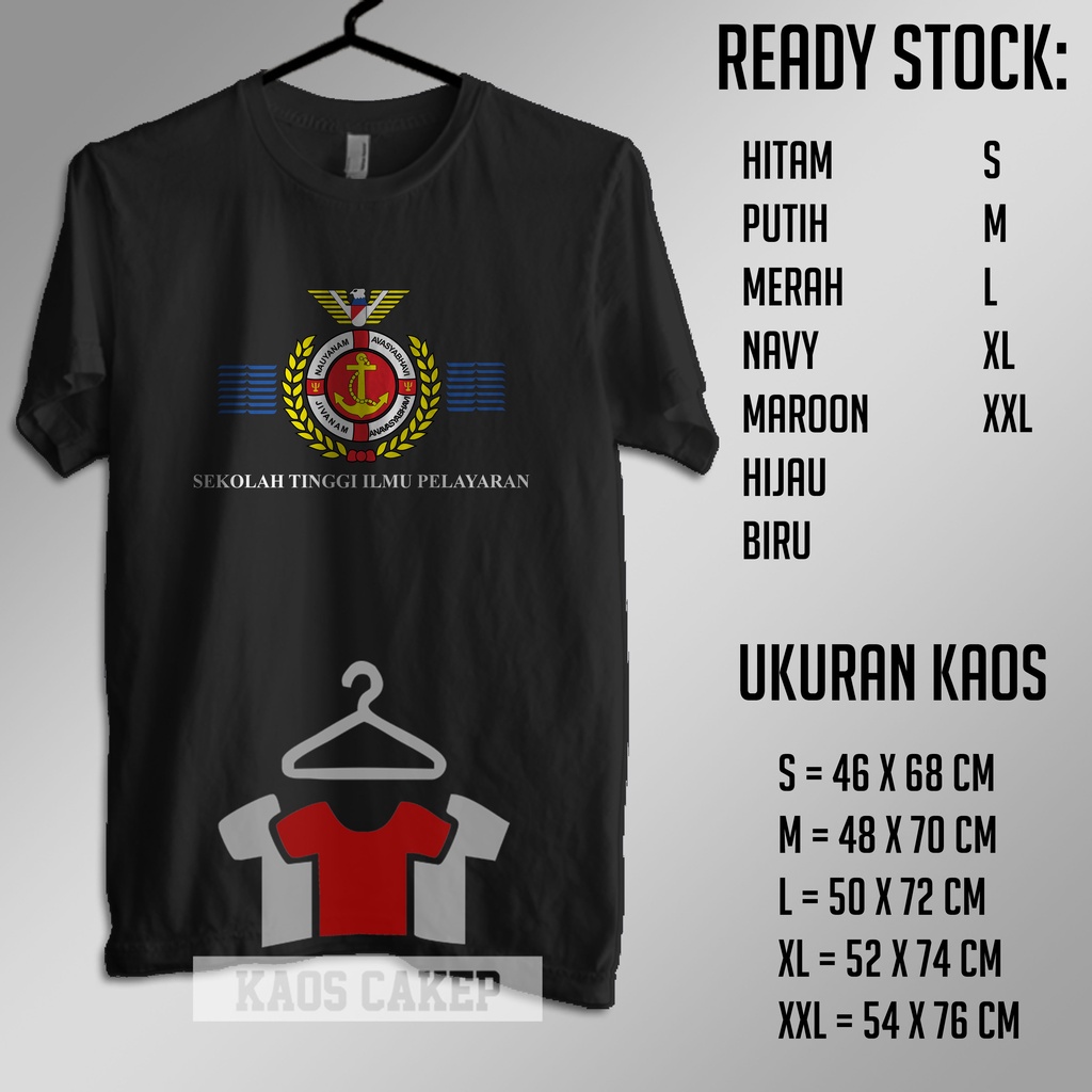Kaos Baju Sekolah Tinggi Ilmu Pelayaran Kaos Distro Pelayaran