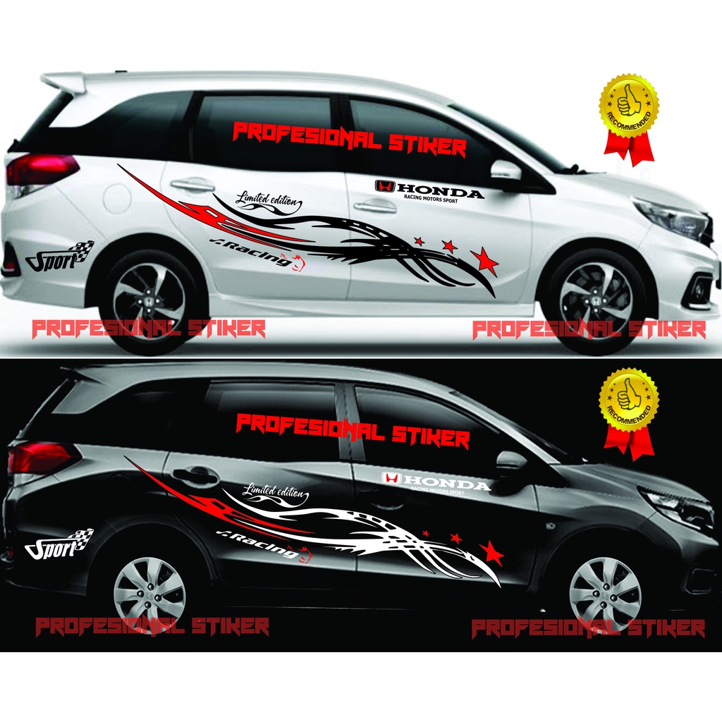 Stiker Mobil Honda Mobilio Stiker Body Mobilio Stiker Mobilio Terbaru