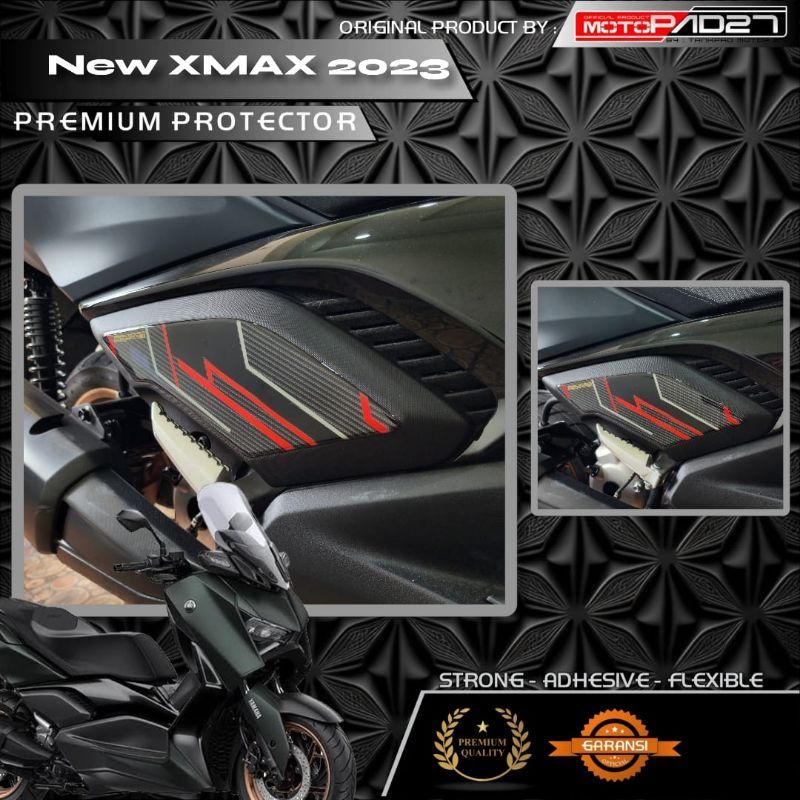 

Stiker resin footstep Yamaha XMAX new sticker timbul premium pijakan kaki XMAX 2023