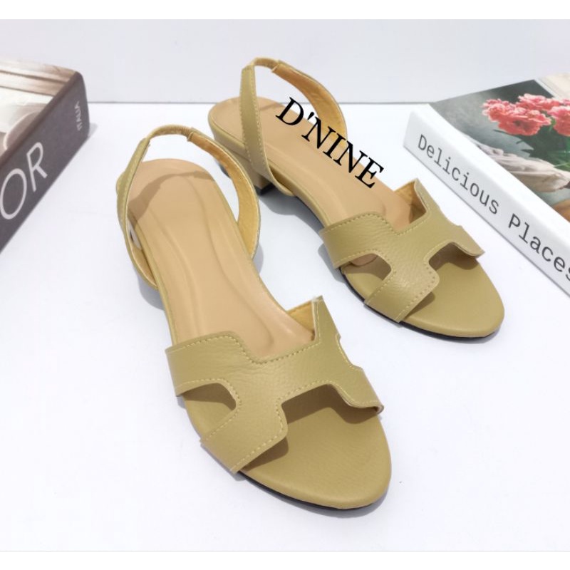 ENZY IW 07 Heels sandal terbaru 3cm