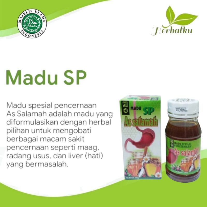 

Madu Sp Assalamah madu spesial pencernaan 350gram