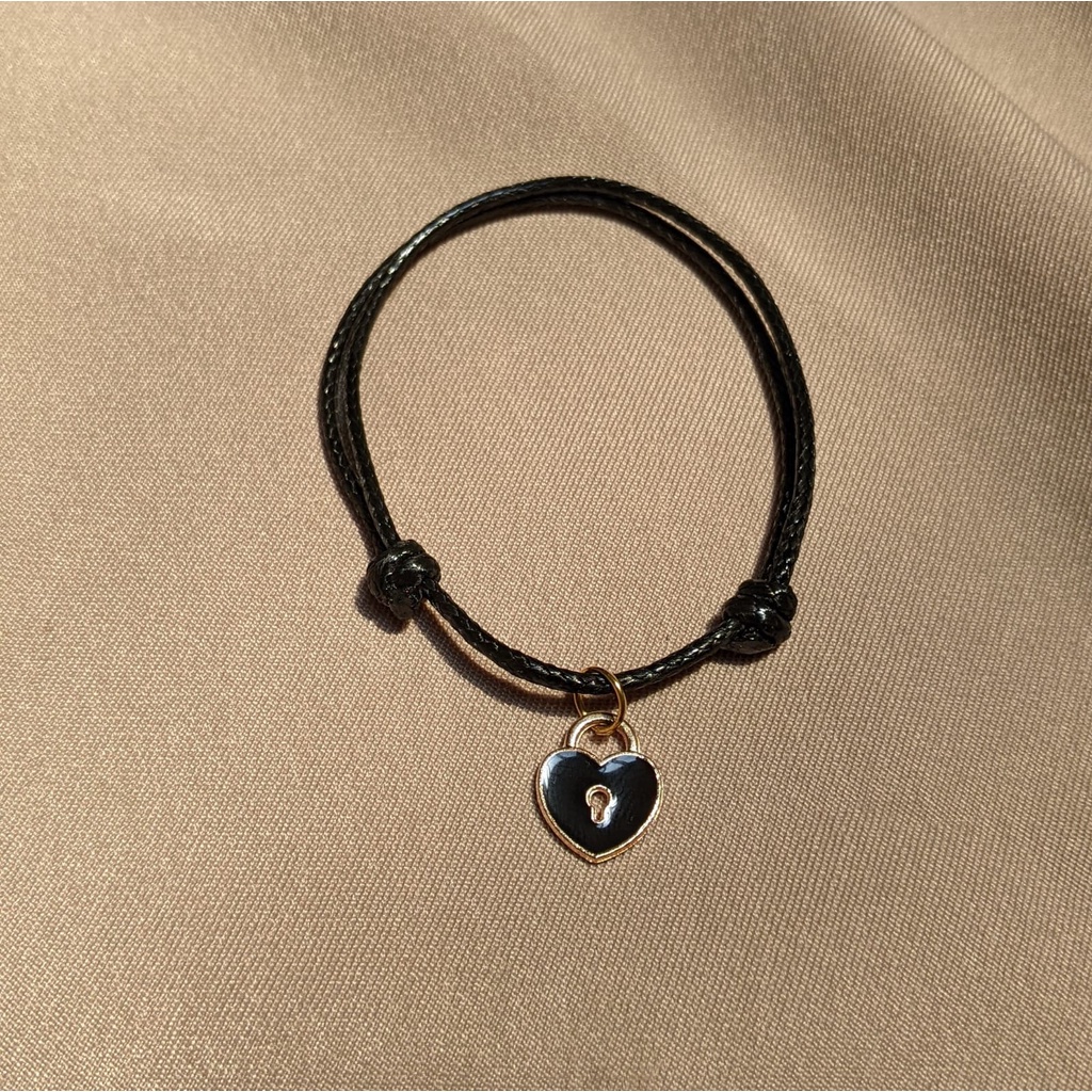 Nyamannya - Gelang Kunci Gembok Couple Keylove Series