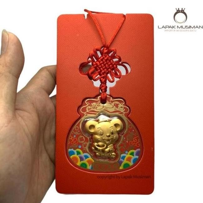 

IMELK 2023 / ANGPAO LOGAM MULIA 24K ANGPAO ISI EMAS 999 IMLEK TAHUN RG64654T